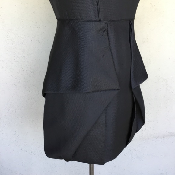 Tibi Tiered Structured Keyhole Cocktail Dress - 4 - Picture 3 of 9